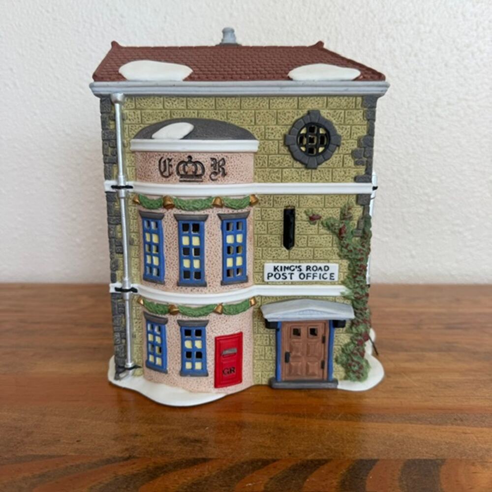 Department 56 Dickens Village Collection 1992 Kings Road Post Office 58017
